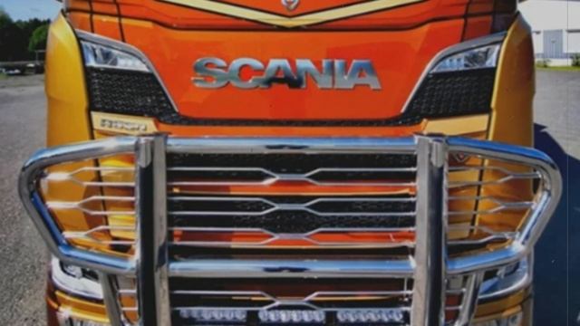 30 метровая Scania с шикарной аэрографией . Порулил бы на такой ? смотреть онлайн