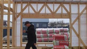 СТРОИМ НЕСТАНДАРТНЫЙ КАРКАСНЫЙ ДОМ С ПЛОСКОЙ КРЫШЕЙ