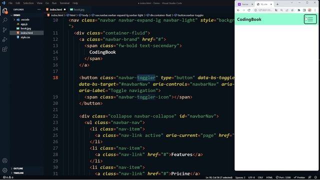 เรียน Bootstrap 5 Navbars #8 смотреть онлайн