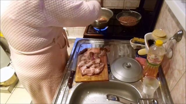 Гречневая каша . Греча по гурьевски в казане . смотреть онлайн