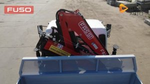 FUSO Canter TF 8,5т Кран-манипулятор Fassi F85 B.0.23 с лебёдкой на 2 тонны