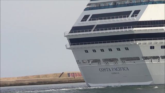 Costa Crociere - Costa Pacifica partenza dal Terminal Crociere di Cagliari смотреть онлайн