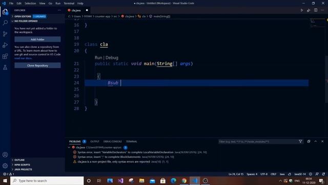 Inheritance program in Java | Java Inheritance tutorial смотреть онлайн