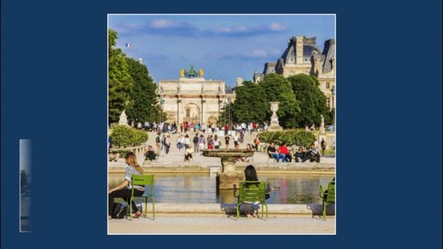 Paris - Le jardin des Tuileries. смотреть онлайн