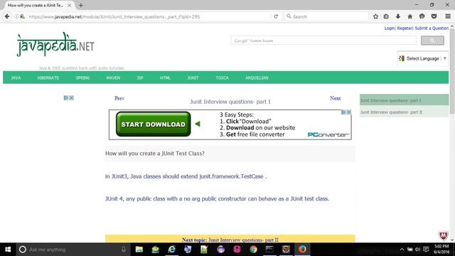 How will you create a JUnit Test Class?
- javapedia.net смотреть онлайн