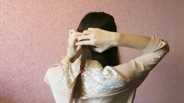 ПРОСТАЯ ЭЛЕГАНТНАЯ ПРИЧЕСКА за 5 МИНУТ смотреть онлайн