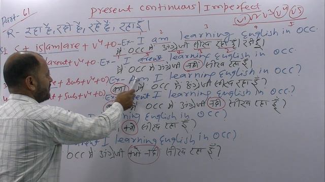 part -61 Present Continuous Tense смотреть онлайн