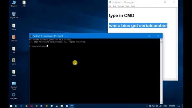 Find serial number in windows 10 with CMD | Universal Developer смотреть онлайн