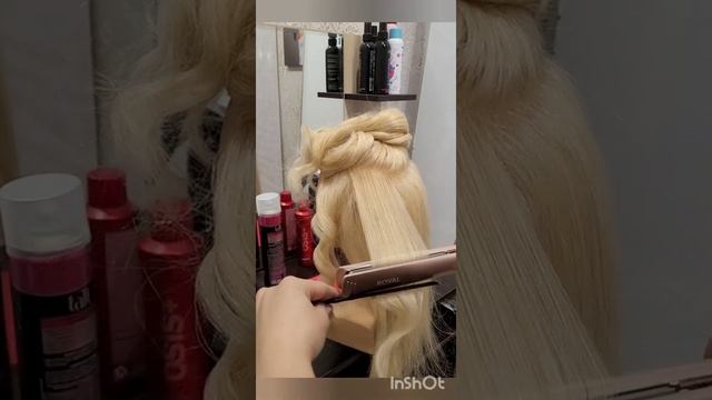 Здравствуйте ? Как правильно выпрямить волосы утюжком.#укладка #утюжок #выпрямлениеволос смотреть онлайн