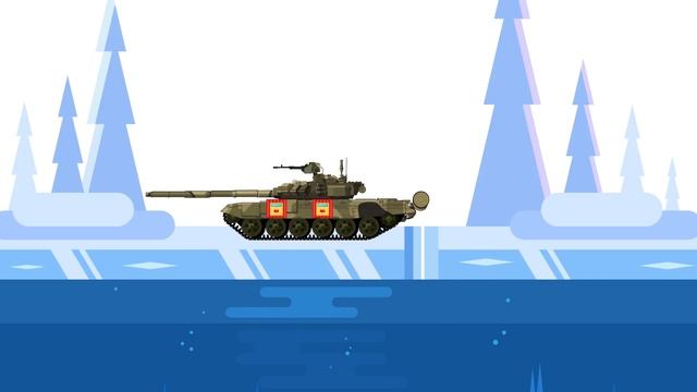 Американский M1A2 Абрамс против Российского T-90С - Сравнение главных боевых танков смотреть онлайн