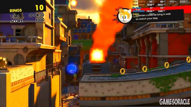 Sonic Forces - GTX 1050 Ti - i5 3450 - 8GB RAM - 1080p смотреть онлайн