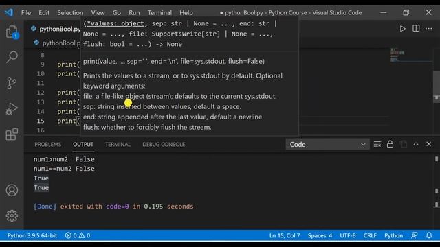 Boolean DataType In Python With Example (HINDI) | Python Beginner Tutorial | CODE MYTH смотреть онлайн