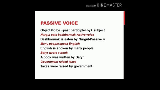 Theme: Passive Voice. 10th class.Teacher: Nazgul Alimzhan kyzy смотреть онлайн