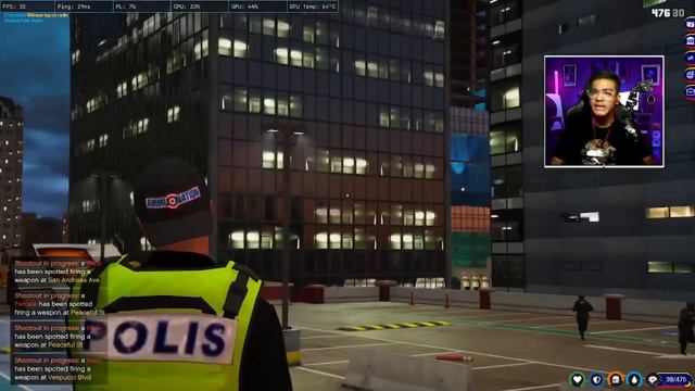 KALAU DAH KENA TANGKAP DENGAN POLIS MYRP MEMANG AUTO 'MASUK AIR' SASPEK BERJOGET - GTAVROLEPLAY смотреть онлайн