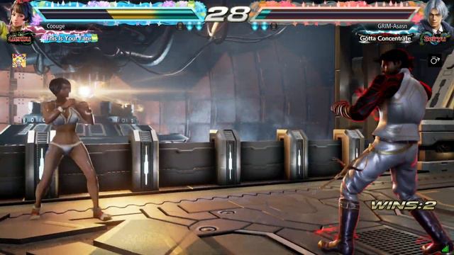 3463 - Tekken 7 - Coouge (Josie) vs GRIM-Asasn (Lee Chaolan) смотреть онлайн