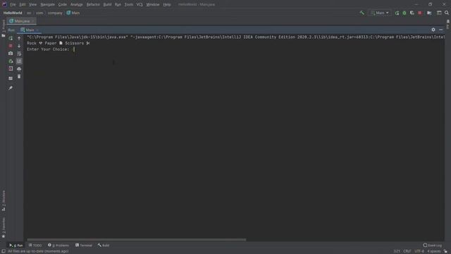 JAVA PROGRAMMING ROCK PAPER SCISSORS LATEST 2020 HD смотреть онлайн