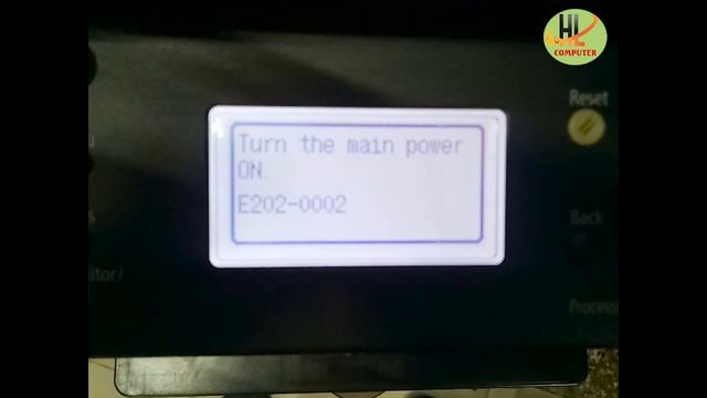 Printer Canon Imageclass MF4820d,MF4412-4450 How to fix Error E202 0002 смотреть онлайн