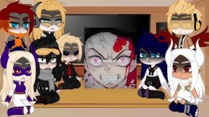 BNHA / MHA Pro heros react to F!Y/n as Nezuko Kamado