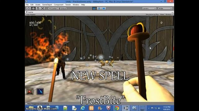 [FPS] Unity 3D Game- Mage Mayhem Update 2 смотреть онлайн