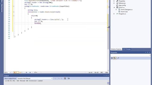 Convert csv to xml using C# смотреть онлайн