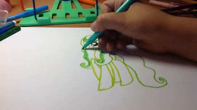 Как нарисовать весеннюю пони❤️ смотреть онлайн