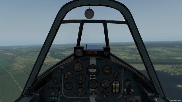 Як52, аэродром  Дракино, полет по кругу, Xplane-11 XUMS