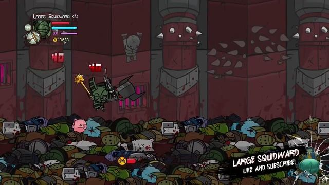 X X Y Y Juggle on Necromancer. Castle Crashers Remastered. смотреть онлайн