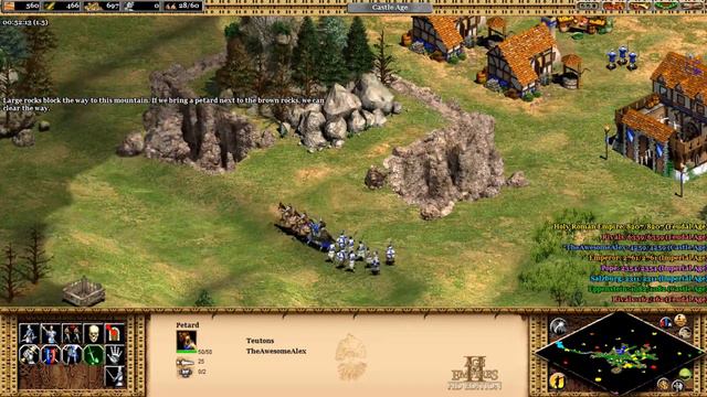 THE MOUNTAIN PASS VILLAGE | Age Of Empires 2 HD Highest Hall смотреть онлайн