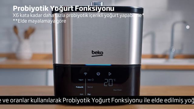 Beko Yoğurt Chef Probiyotik Yoğurt & Kefir Makinesi YM 8242 I смотреть онлайн