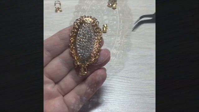 Брошь своими руками, золото, бокалы, свадебный набор смотреть онлайн
