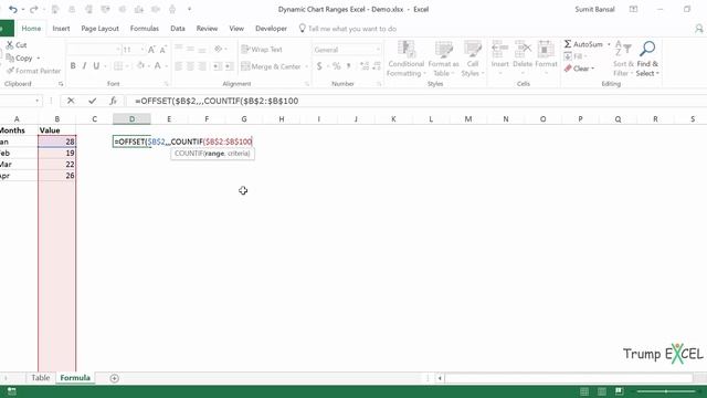 How to Create a Dynamic Chart Range in Excel смотреть онлайн