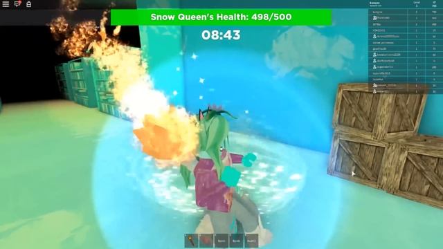 The Better Snow Queen Is?!- Roblox Destroy The Snow Queen смотреть онлайн