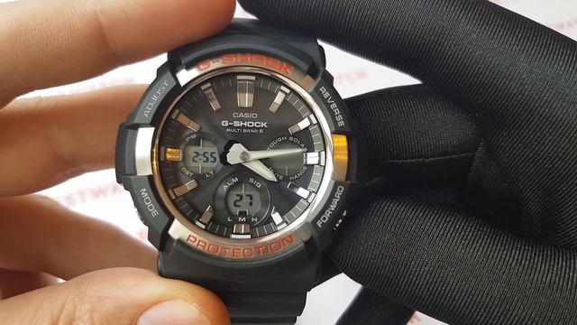 Настройка часов Casio G-Shock GA-100 / GAW-100 / AW-590