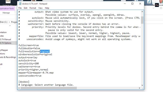 How To Make DOSBox Full Screen