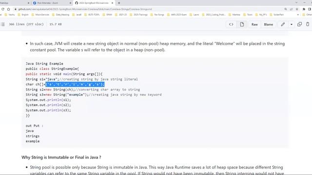 Core Java String Operations смотреть онлайн