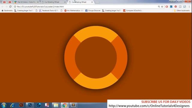 Pure Css Shape Tutorial - Rotating Wheel Animation смотреть онлайн