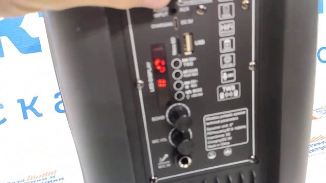 Колонка портативная аккумуляторная AO-809 смотреть онлайн