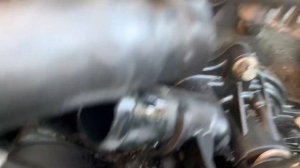 Mercedes Benz w204 M271 замена термостата replacement Thermostat cooling sensor