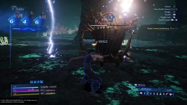 CRISIS CORE –FINAL FANTASY VII– REUNION Mission 9-6-4 Great Malboro Boss Fight смотреть онлайн