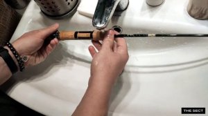 Обработка пробковых рукоятей средством U-40 Cork Seal.