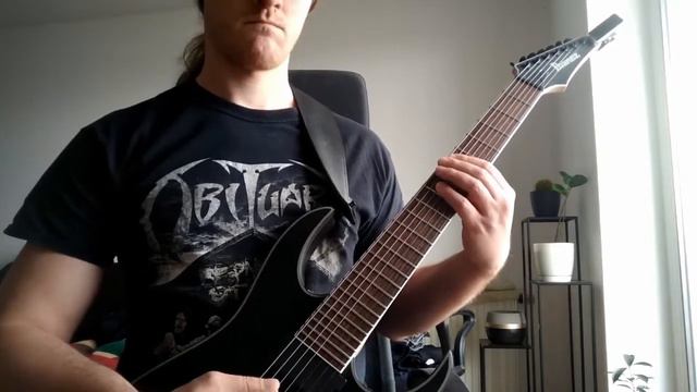 Unleashed - Before the Creation of Time guitar cover смотреть онлайн
