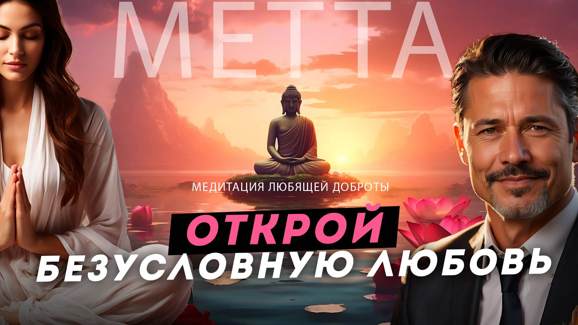 Лучшая медитация на привлечение любви и счастливых событий 🙏 смотреть онлайн