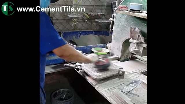 What are cement tiles? How to make cement tile by hand? смотреть онлайн