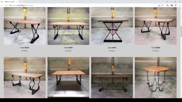 Лендинг для мебельной компании из Санкт-Петербурга смотреть онлайн