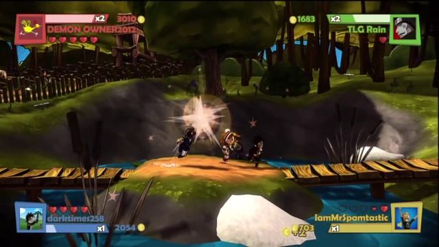 Fable Heroes: 4 Play Co-Op Walkthrough Part 1: Millfields смотреть онлайн
