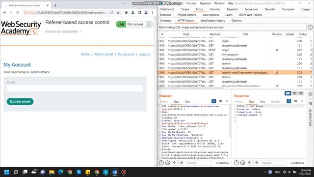 BAC - Lab 13: Referer based access control смотреть онлайн