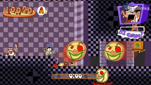 What if Pizzaface was playable character? [Pizza Tower mods Gameplay] смотреть онлайн