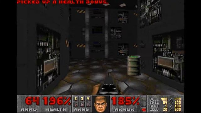 Doom. Эпизод 1. Knee-Deep in the Dead. Уровень 2. Nuclear Plant смотреть онлайн