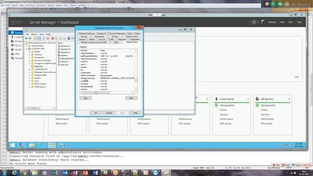 hadoop admin: part 75 Active directory users and groups sync in ambari with troubleshooting смотреть онлайн