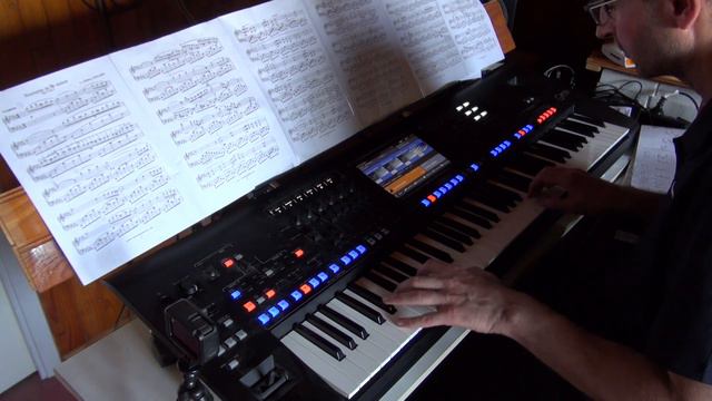 [Soundtrack]The dunes of Jupiter's moons - Original Score - Live on Yamaha Genos смотреть онлайн